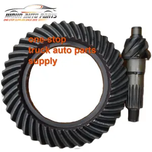 ג'וקון אספקת חלקי משאית חד פעמית OEM 8-97047-092-1 6*41 גלגל כתר גלגל פיניון סט ציוד סופי משופע עבור ISUZU NKR NPR NQR 8-97