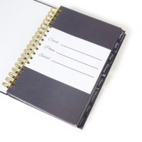 Best Custom ized A5 Coaching Planner Vintage Hardcover Agenda Organizer Notizbuch Tagebuch Papier Material Buch Produkt typ