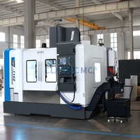 Centre d'usinage vertical CNC VMC1160, magazine d'outils 24T, machine de fraisage à changement d'outils automatique pour l'usinage de moules