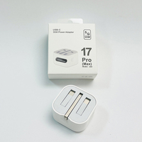 Chargeur rapide USB-C PD 35W pour iPhone 18, prise anglaise transfrontalière, vente en gros d'usine