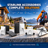 Nouveau Kit de Stabilité Starlink 2027 Gen3 : Support à Ventouse et Housse de Protection pour Antenne Satellite Starlink – Solution d'Installation Étanche