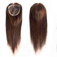 Extensions de cheveux naturels Remy 100 % authentiques, effet volume, couvrant le cuir chevelu, densité 120 %, nœuds invisibles, pour femmes ayant des cheveux clairsemés