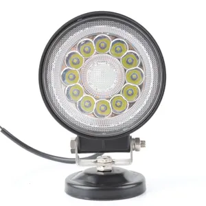 卸売オフロードLEDワークライト27w小型LEDワークランプ自動照明システムSUV屋外ATVオフロードLEDワーキングライト