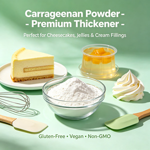Carragenano en Polvo <span class=keywords><strong>E407</strong></span> Kappa Iota, Agente Gelificante para Gelatina, Dulces, Gomitas, Confitería, Grado Alimenticio, Vegano, Halal, Kosher, Bolsa de 25 kg - Product Image 6