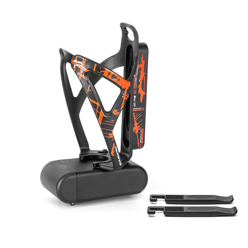 Hotsale Cheap Bike Bottle Cage With Tool Box Plastic Bike Water Bottle Cage &tyre Spoon Mtb Road Bike Bottle Holder Cage Factory