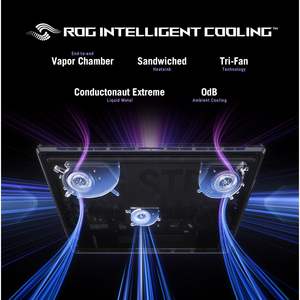 Ordinateur portable de jeu Asus Rog Strix Scar 16, 16 pouces, processeur Intel Core, 32 Go de RAM, carte graphique dédiée RTX 5080, refroidissement haute performance - Product Image 2