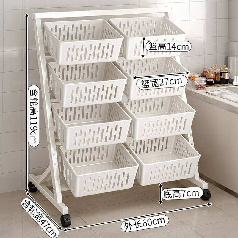 4 niveaux, double rangée, blanc