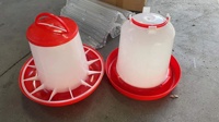 Comedero Automático para Pollos de 3 kg, 6 kg y 9 kg, Bebedero y Comedero para Animales, Equipo para Granjas, Popular