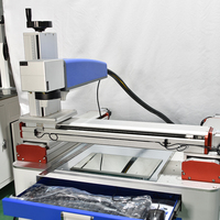 Machine de marquage laser grand format à mise au point dynamique, vente chaude, 20W 30W 50W, grande surface, mise au point automatique, haute vitesse