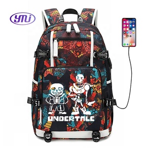 กระเป๋าเป้สะพายหลัง <span class=keywords><strong>Undertale</strong></span> กระเป๋าเป้สะพายหลังเรืองแสงรอบ<span class=keywords><strong>เกม</strong></span>แอนิเมชั่นรอบๆกระเป๋าเดินทางนักเรียนชายและหญิง - Product Image 6