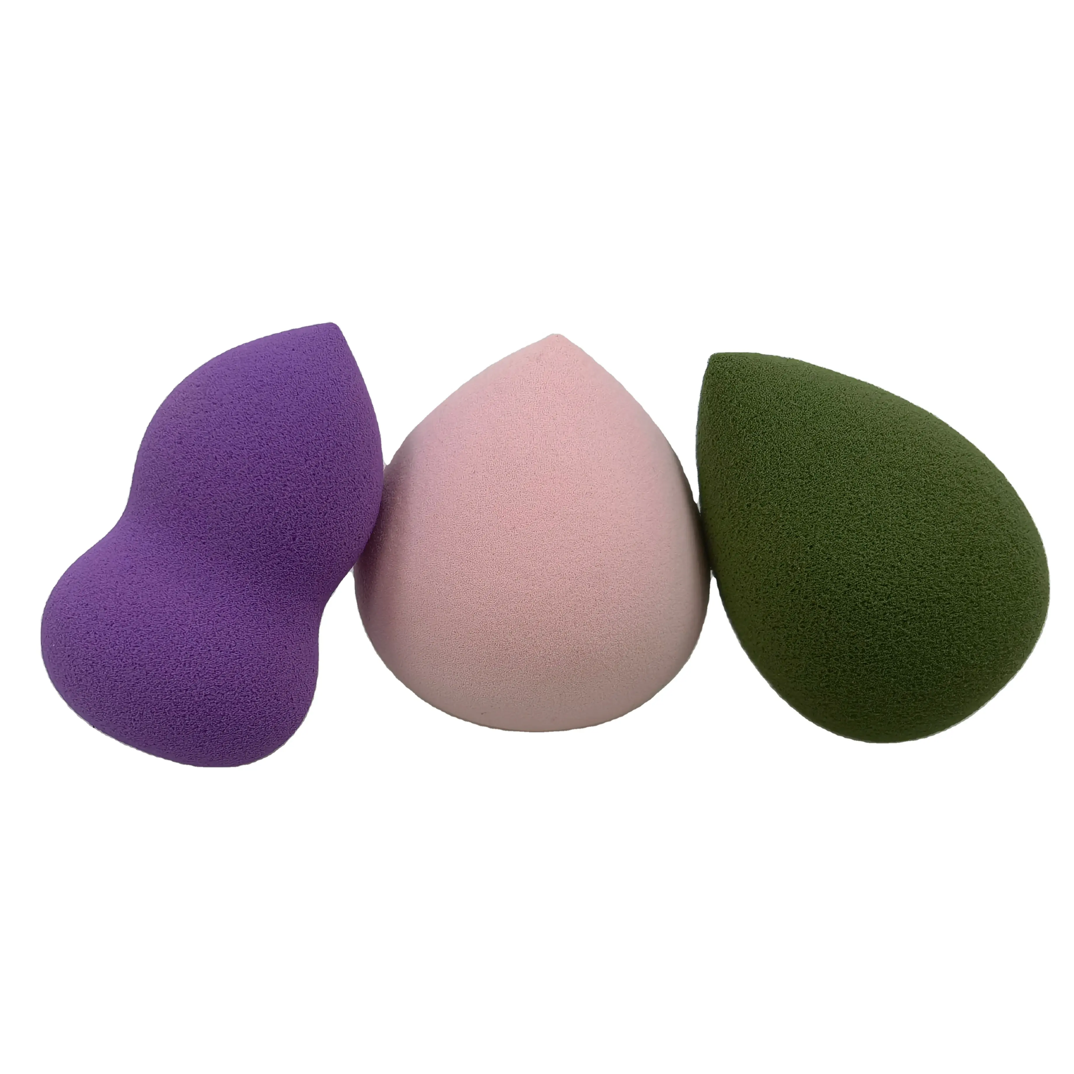 Flocking velvet microfiber makeup sponges blender Cosmetic beauty blending egg facial foundation applicator sponge make -up