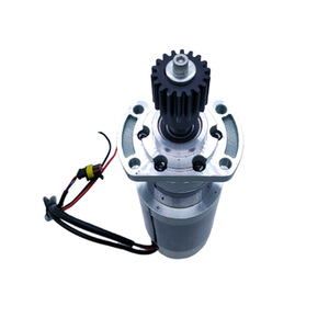 Moteur de direction LiuGong Z90DP24200 DC 24V 1500 tr/min à aimant permanent, à balais, montage sur bride 80mm, entièrement fermé - Product Image 2