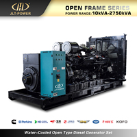 Zuverlässiger JLT POWER 500kVA Offener/Schallgedämpfter Dieselgenerator mit ATS Hocheffiziente Stromversorgung