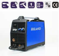 Soldadora Multiproceso Riland Nueva MIG 165/185/205GDM 230V 3.6kVA Económica, Compacta y Eficiente 5 en 1, Lista para Pistola de Bobina, para Acero Inoxidable