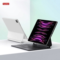 Clavier Magique Détachable avec Pavé Tactile Rétroéclairé USB Personnalisé en Usine pour iPad Pro 11 Air 5 10.9 Support en Alliage d'Aluminium Personnalisé
