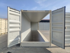 Nuevo contenedor marítimo de 40hq con apertura lateral completa, estructura sólida para transporte y almacenamiento de carga - Product Image 1