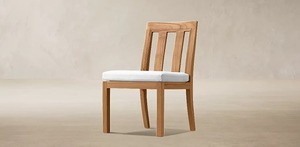 Ensemble de table à manger d'extérieur en teck, meubles en bois contemporains pour patio et jardin, coussin durable non imperméable - Product Image 2