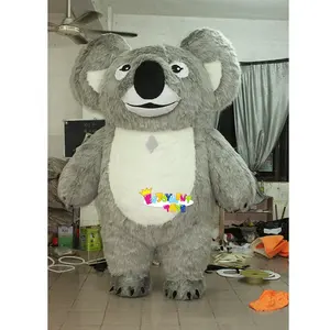 Guangzhou Genieten Populaire Custom Gigantische Koala Mascotte Kostuum Opblaasbare Schattige Koala Mascotte Volwassen Feest Kostuum