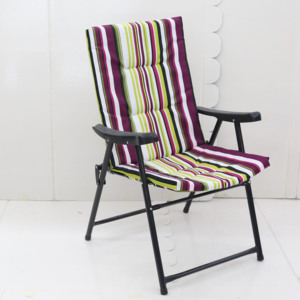 Kursi lipat plastik ringan warna-warni, kursi santai luar ruangan lengan plastik ringan kustom grosir - Product Image 4