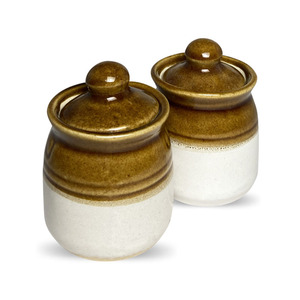 Pot de marmite en céramique à revêtement alimentaire de haute qualité, pot à cornichons de fermentation personnalisé, ensemble d'équipement, pots de rangement - Product Image 3