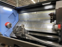 DONGS -TCK700DYS Tour CNC métal 4 axes Double broche lit incliné Enc Heavy Duty Horizontal Live Tools Fabriqué Dongs