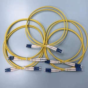 Cable de Fibra Óptica OEM FTTH Monomodo de Doble Fibra SMF Dúplex LC/UPC-LC/UPC - Product Image 1