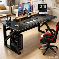 Bureau d'ordinateur mural pliable en bois massif robuste avec rangement multi-niveaux pour espace de travail à domicile