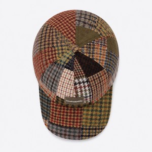 Gorra de Béisbol de Lana con Etiqueta Tejida y Logotipo Personalizado al por Mayor, Estilo Vintage Retro, 6 Paneles, Estructurada, con Visera Curva - Product Image 5
