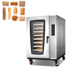 good quality 8 Trays Convection Oven pizza bread Electric Convection oven with steam gas heating electric oven bakery equipment