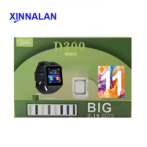 Reloj Inteligente Cuadrado D300 Combo con Auriculares Inalámbricos, Set de Regalo 8 en 1, Auriculares TWS, Monitor de Sueño, 7 Correas de Silicona, <span class=keywords><strong>Pro</strong></span> Max Suit - Product Image 1