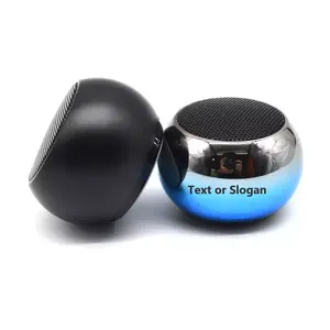Portable Mini BT Wireless Speaker Outdoor Music Play Speaker Bass TWS Speaker For Gift Promotion