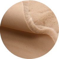 Rompi Mantel Flanel Plush Poliester Kelas Atas Bahan Khusus untuk Potongan Bunga, Tekstil Rumah, Sepatu, Topi, Mainan