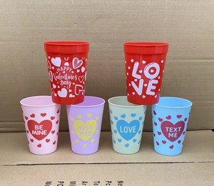 Gobelets à shot HLC pour la Saint-Valentin et les enterrements de vie de jeune fille, gobelets de stade de 450 ml pour les enterrements de vie de jeune fille et les fêtes des Mères - Product Image 6