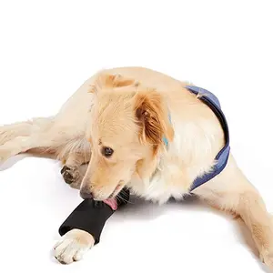 Materiale subacqueo Anti leccare personalizzato protezione per ginocchio protezione per le gambe del cane protezione per animali domestici protezione per lesioni chirurgiche copertura per cinturino