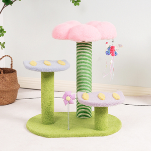 Nhà sản xuất bán buôn tùy chỉnh thiết kế hoa mèo tháp cây - Product Image 5