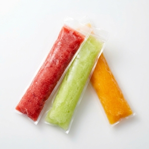 Bolsas Desechables para Helados, Yogur y Congelados, Personalizadas, Libres <span class=keywords><strong>de</strong></span> BPA, a Prueba <span class=keywords><strong>de</strong></span> Fugas, con Cierre <span class=keywords><strong>de</strong></span> Cremallera <span class=keywords><strong>de</strong></span> PE, Impresión por Grabado, Grado Alimenticio - Product Image 3