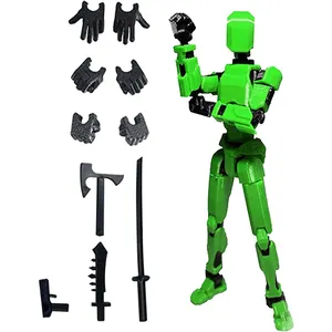 T13 Action Figure Movable Multicolor Multi-Joint Action Figure 3d Printed Robot With Full Articulation 3d Printing Models