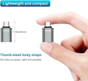 Adaptador OTG USB C Macho a USB 3.0 Hembra Versátil Compatible con iMac 2021 y Otros Dispositivos Tipo C - Product Image 4