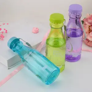 Tùy Chỉnh Nhựa Xách Tay Chất Liệu Soda Cup Màu Bóng Kín Nước Cup Chai