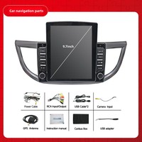 9,7 Zoll Auto-Radio Touchscreen Unterstützt Carplay und Android Auto Auto-DVD-Player für Honda CRV 2012-2016