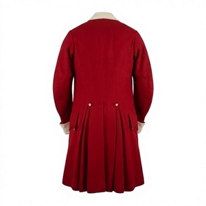 Manteau long en laine mélangée de style continental pour homme, idéal pour les costumes et les spectacles - Product Image 5