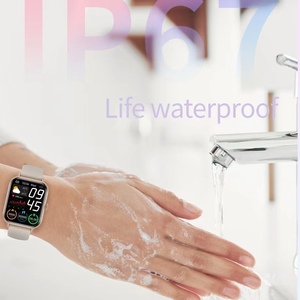 Gw62方屏数字智能手表薄膜晶体管显示硅胶带多运动模式IP67防水等级时尚可穿戴 - Product Image 6