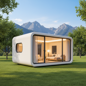 <span class=keywords><strong>Casa</strong></span> Móvil Tipo Cápsula, Oficina Inteligente, Habitación Silenciosa Apple, Contenedor Prefabricado, Decoración para <span class=keywords><strong>Casa</strong></span> de Huéspedes, Diseño de Modelo 3D de 20 mm de Grosor 1 - Product Image 5