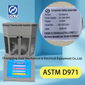 Testeur de <span class=keywords><strong>tension</strong></span> de <span class=keywords><strong>surface</strong></span> ASTM D971 Tensiomètre électronique d'huile de transformateur/Tensiomètre interfacial - Product Image 5