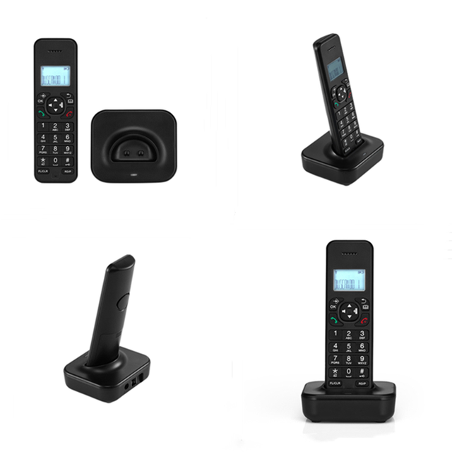 Opptel low radiation cordless phones for business office home wireless phone