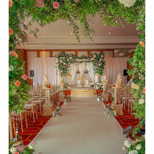 Guirlande suspendue de vigne de fleur artificielle en soie, plante de maison, jardin, simulation de fleur, décoration de fausses fleurs - Product Image 1