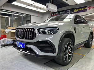 ชุดแต่งตัวถังคาร์บอนไฟเบอร์ใหม่สำหรับ Mercedes-Benz GLE Coupe รุ่น MSY สไตล์ ชุดสปอยเลอร์ดิฟฟิวเซอร์ลิปหน้า - Product Image 2