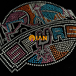 Nuevo parche termoadhesivo de diamantes de imitación de los San <span class=keywords><strong>Antonio</strong></span> Spurs para ropa, diseño de equipo de baloncesto con brillo. - Product Image 6