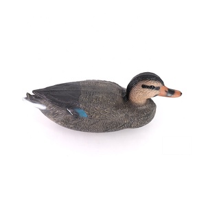 Support en plastique réaliste, 1 pièce, pour la chasse, le tir, couleur verte et marron, décoration de jardin, blocs de canard - Product Image 3