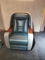 Canapé électrique inclinable en cuir, fauteuil de cinéma intelligent, multifonction, nouveau design, pour home cinéma